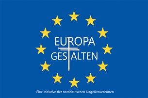 Gemeinsame Erklärung der Norddeutschen Nagelkreuzzentren zur Europawahl, Grafik: Uta Gau